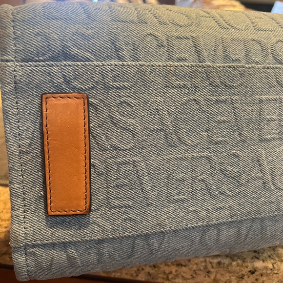 Versace Denim Tote - Picture 9 of 17
